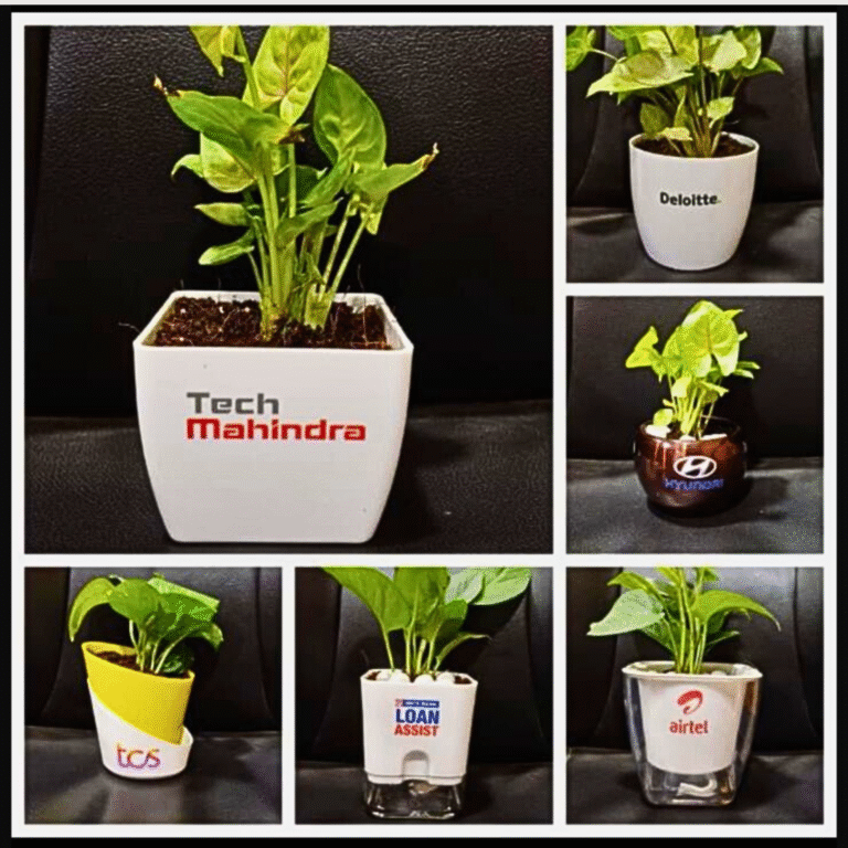 plants with logo
