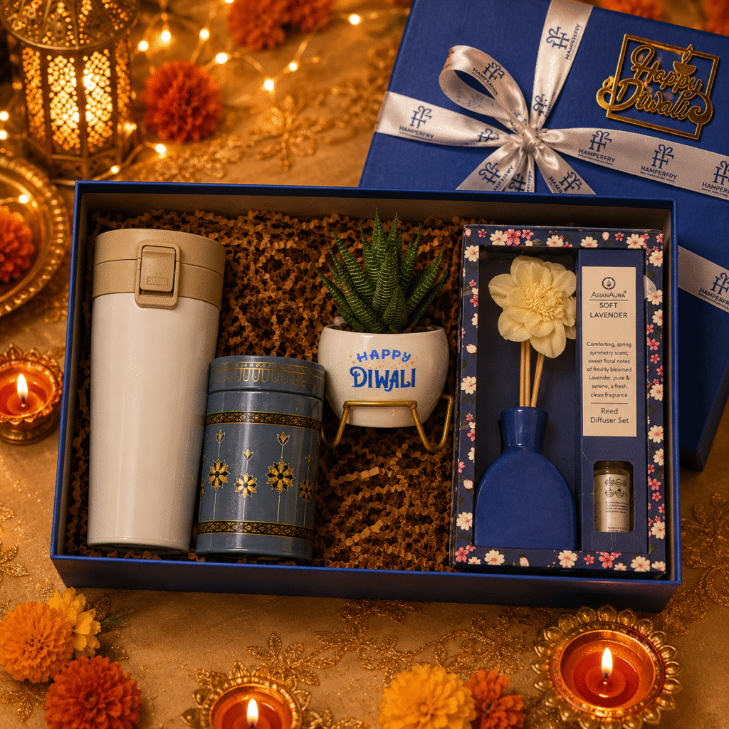 Blue pearl aromatic diwali hamper 2